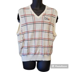 Vintage Golf sweater vest xl